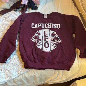 BRAND NEW Dark red crewneck